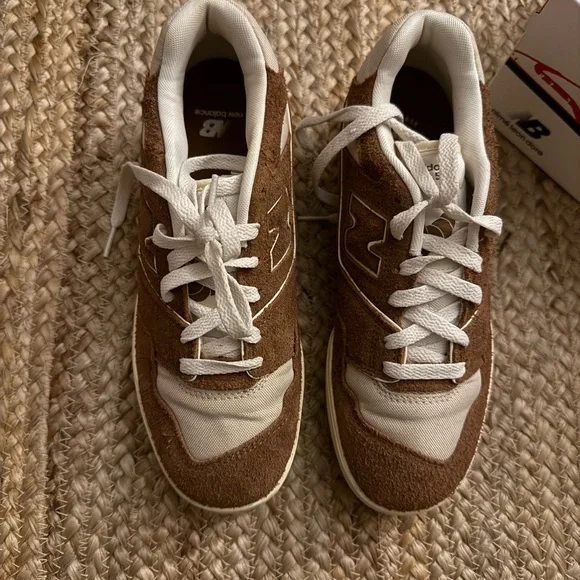 Aime Leon Dore New Balance 550 • Size 6.5 Men’s • Brown/Cream - Picture 2 of 6